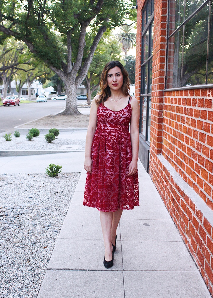 Sweet Helen Grace - A Red Party Dress You Can Wear from Christmas ...